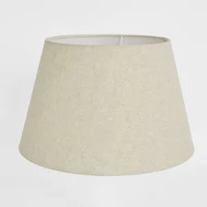 Linen Taper Lamp Shade Large Light Natural by Emac & Lawton, a Lamp Shades for sale on Style Sourcebook