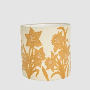 Narcissus Linen Drum Shade Yellow by Ruby Star, a Lamp Shades for sale on Style Sourcebook