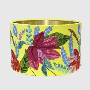 Tropical Drum Shade 40x25cm Yellow by Ruby Star, a Lamp Shades for sale on Style Sourcebook