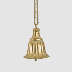 Golden Tulip Hanging Bell by Vixen & Velvet, a Christmas for sale on Style Sourcebook