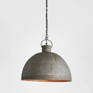 Granada Ceiling Pendant Medium Vintage Grey by Zaffero, a Pendant Lighting for sale on Style Sourcebook