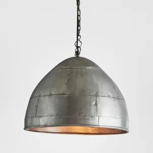 P51 Ceiling Pendant Medium Zinc by Zaffero, a Pendant Lighting for sale on Style Sourcebook