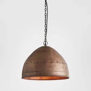 P51 Ceiling Pendant Small Antique Copper by Zaffero, a Pendant Lighting for sale on Style Sourcebook