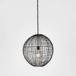 Cray Ball Ceiling Pendant Medium Antique Copper by Zaffero, a Pendant Lighting for sale on Style Sourcebook