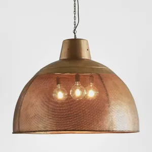 Riva Ceiling Pendant Extra Large Antique Brass by Zaffero, a Pendant Lighting for sale on Style Sourcebook