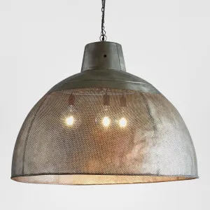 Riva Ceiling Pendant Extra Large Zinc by Zaffero, a Pendant Lighting for sale on Style Sourcebook