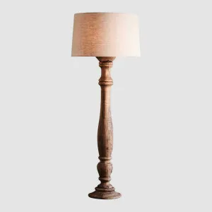Candela Floor Lamp Base Large Dark Natural- Base Only by Zaffero, a Floor Lamps for sale on Style Sourcebook