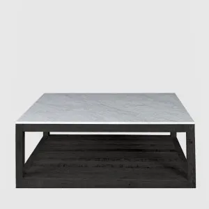 Denver Marble Coffee Table Black & White by Florabelle Living, a Coffee Table for sale on Style Sourcebook