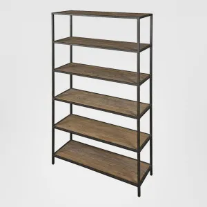 Denver Shelf Unit Dark Natural by Florabelle Living, a Sideboards, Buffets & Trolleys for sale on Style Sourcebook
