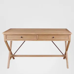 Amos Oak Desk by Florabelle Living, a Desks for sale on Style Sourcebook