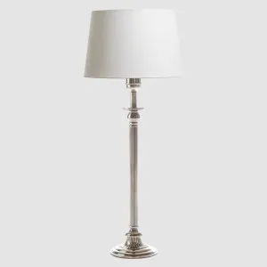 Chelsea Table Lamp Base Antique Silver- Base Only by Emac & Lawton, a Table & Bedside Lamps for sale on Style Sourcebook