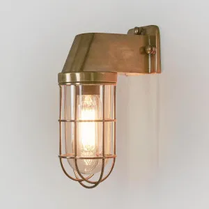 Royal London Outdoor Wall Light Antique Brass by Emac & Lawton, a Wall Lighting for sale on Style Sourcebook