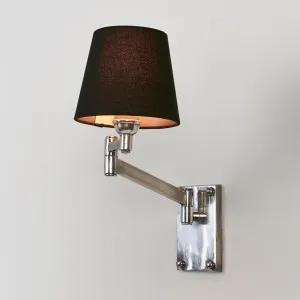 Oscar Wall Light Base Antique Silver by Emac & Lawton, a Wall Lighting for sale on Style Sourcebook