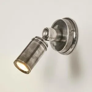 Clifton Mini Wall Light Antique Silver by Emac & Lawton, a Wall Lighting for sale on Style Sourcebook
