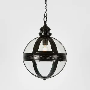 Saxon Ceiling Pendant Small Black by Emac & Lawton, a Pendant Lighting for sale on Style Sourcebook