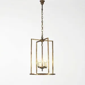 St Palais Ceiling Pendant Large Antique Brass by Emac & Lawton, a Pendant Lighting for sale on Style Sourcebook