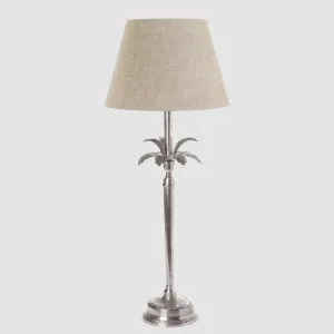 Casablanca Table Lamp Base Antique Silver- Base Only by Emac & Lawton, a Table & Bedside Lamps for sale on Style Sourcebook