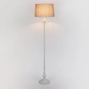 Casablanca Floor Lamp Base White- Base Only by Emac & Lawton, a Floor Lamps for sale on Style Sourcebook