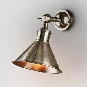 Ventura Wall Light Antique Silver by Emac & Lawton, a Wall Lighting for sale on Style Sourcebook