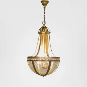 Doma Ceiling Pendant Medium Brass by Emac & Lawton, a Pendant Lighting for sale on Style Sourcebook