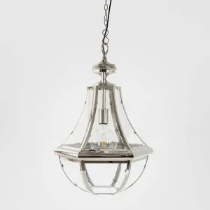 Deigo Ceiling Pendant Nickel by Emac & Lawton, a Pendant Lighting for sale on Style Sourcebook