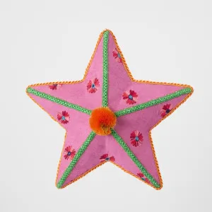 Carnivale Peony Hanging Star Pink by Vixen & Velvet, a Christmas for sale on Style Sourcebook