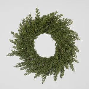 Cedar Pine Wreath 65cm by Vixen & Velvet, a Christmas for sale on Style Sourcebook