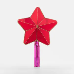 Radiant Star Tree Topper Red & Fuchsia by Vixen & Velvet, a Christmas for sale on Style Sourcebook
