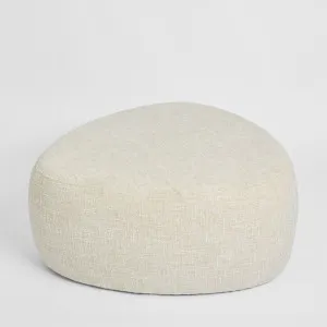 Pebble Large Ottoman Natural by MRD Home, a Ottomans for sale on Style Sourcebook