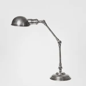 Stamford Desk Lamp Antique Silver by Emac & Lawton, a Desk Lamps for sale on Style Sourcebook