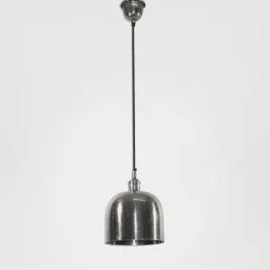 Delta Dome Ceiling Pendant Medium Antique Silver by Emac & Lawton, a Pendant Lighting for sale on Style Sourcebook