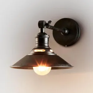 Bristol Wall Light Black by Emac & Lawton, a Wall Lighting for sale on Style Sourcebook
