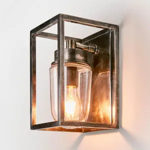 Wellington Outdoor Wall Light Silver by Emac & Lawton, a Wall Lighting for sale on Style Sourcebook
