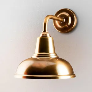 Seabrook Wall Light Antique Brass by Emac & Lawton, a Wall Lighting for sale on Style Sourcebook