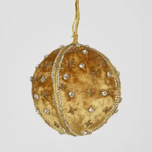 Starr Beaded Hanging Bauble LGE by Vixen & Velvet, a Christmas for sale on Style Sourcebook
