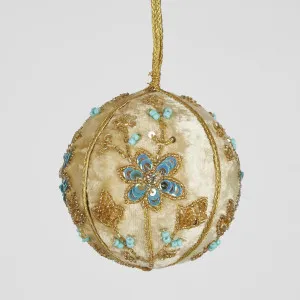 Fleurana Hanging Bauble LGE by Vixen & Velvet, a Christmas for sale on Style Sourcebook