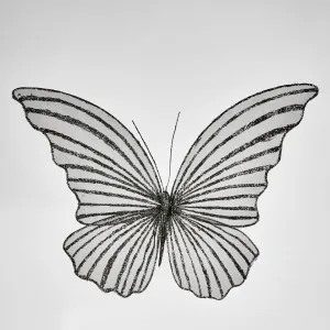 Sera Clip on Butterfly Black LGE by Vixen & Velvet, a Christmas for sale on Style Sourcebook