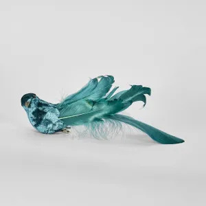 Delicia Clip on Bird Blue (Set of 6) by Vixen & Velvet, a Christmas for sale on Style Sourcebook