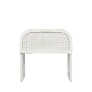 Grace Bedside Table Chalk by MRD Home, a Bedside Tables for sale on Style Sourcebook