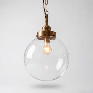 Celeste Ceiling Pendant Medium Antique Brass by Emac & Lawton, a Pendant Lighting for sale on Style Sourcebook