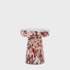Murano Side Table Leopard 395x395x465mm by Gallery Home, a Bedside Tables for sale on Style Sourcebook