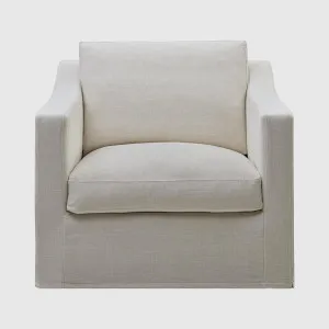 Clovelly Hamptons Armchair Ivory by OneWorld Collection, a Chairs for sale on Style Sourcebook