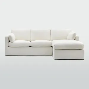 Clovelly 3 Seater Right Chaise Sofa Ivory by OneWorld Collection, a Sofas for sale on Style Sourcebook