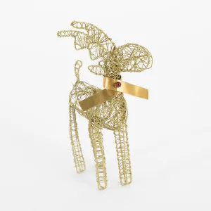 Little Wire Reindeer Large by Vixen & Velvet, a Christmas for sale on Style Sourcebook