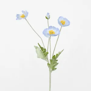 Poppy Spray Light Blue by JMC FLORALS, a Plants for sale on Style Sourcebook