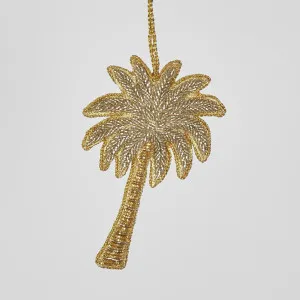 Brunswick Beaded Hanging Palm Tree by Vixen & Velvet, a Christmas for sale on Style Sourcebook