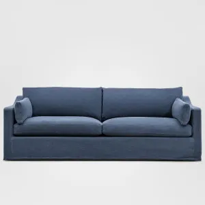 Clovelly Hamptons 4 Seat Sofa Navy by OneWorld Collection, a Sofas for sale on Style Sourcebook