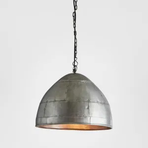 P51 Ceiling Pendant Small Zinc by Zaffero, a Pendant Lighting for sale on Style Sourcebook