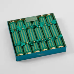 Verdant Striped Cracker Green by Vixen & Velvet, a Christmas for sale on Style Sourcebook