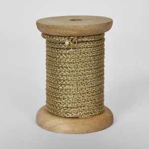 GOLD BRAIDED RIBBON 10M by Florabelle Living, a Plants for sale on Style Sourcebook